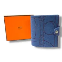 未使用⭐】HERMES エルメス ユリスミニ トゴ 手帳 メモ帳 パープル 