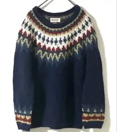 【古着】BEAMS BOY ビームスボーイ アルパカ ノルディックセーター