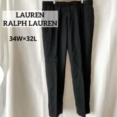 LAUREN RALPH LAUREN ブラック スラックス 34W x 32L