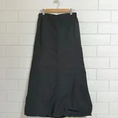 H&M エイチアンドエム バルーンスカート バブルヘム マキシ丈 ブラック 36