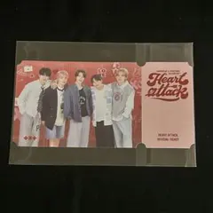 TXT スタートダッシュ 特典 VR heart attack 1弾 トレカ