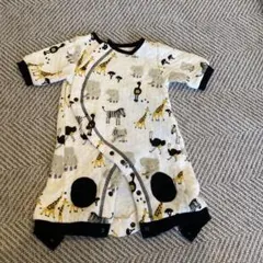 動物柄ロンパース 50-60cm