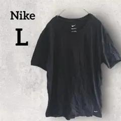 Nike【L】ナイキ DRI-FIT ブラック Tシャツ シンプル