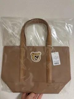新品　フェイラー　テディ　ベージュ　小 2026年最新】オールドテディ ワッペントートバッグ ベージュの人気