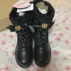 新品タグ付き　青木美沙子　ニナス　ブーツ　Lサイズ 23.5〜24cm しまむら