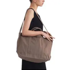 エルエルビーン L.L.Bean グローサリー トートバック　別注 ブラウン