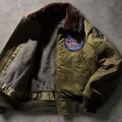 美品■バズリクソンズ　フライトジャケット　B-10 襟ボア　38のサムネイル