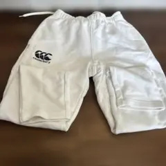 Canterbury ウォームアップパンツ Sサイズ ホワイト
