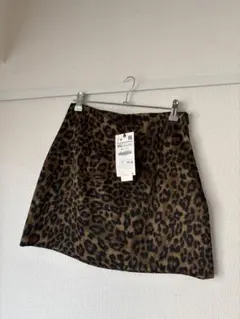ZARA レオパード　スカート