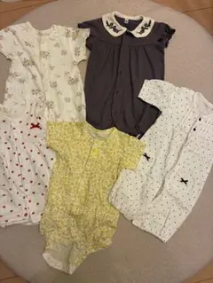 ロンパース・カバーオール 5点セット