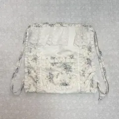 merry jenny floralレースナップサック メリージェニー ブルーのサムネイル