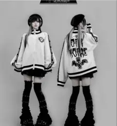 Dimmoire ディムモアール ニットジャージ トップス White