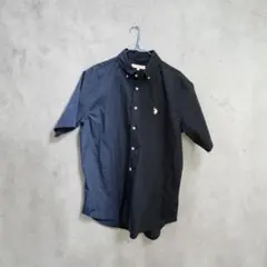 Polo ネイビー シャツ 半袖 US.Polo.assn