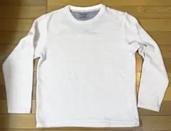 シャツ　ライトグレー　白