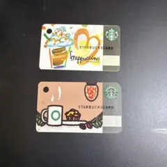 Starbucks Card 2枚セット ミニカードのサムネイル