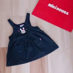 MIKI HOUSE❤ジャンパースカート ワンピース 70～80サイズ