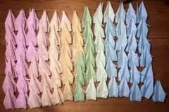 【即購入可】折り鶴 79羽 10色 千羽鶴用 ハンドメイド
