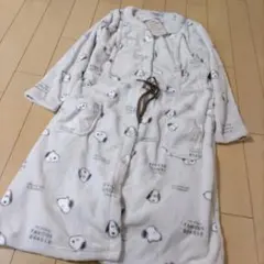 未使用　スヌーピー　マタニティパジャマ　ルームウェア　ワンピース授乳口付きМL