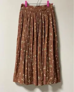 earth  music&ecology  アース 小花柄ロングスカート 新品