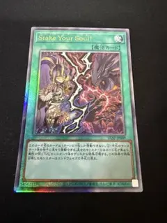 遊戯王　Stake Your Soul! レリーフ１枚