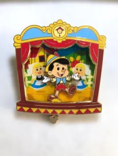 新作　海外ディズニー　LE4500 Disney ピノキオ ピンバッジ