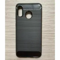 Galaxy A30 ケース　SCV43　　ソフトケース　ブラック　管理14-4