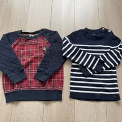 プチバトー　110cm トレーナー セーター　セット