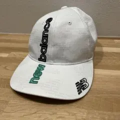 new balance ホワイト キャップ