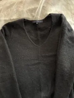 FRENCH CONNECTION ブラック Vネック ニット S