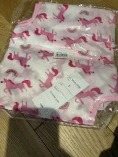 ユニコーン 袖付きエプロン Lサイズ