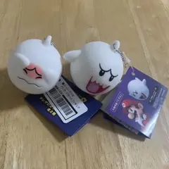 スーパーマリオ　テレサ　ぴかっとフィギュア　キーホルダー　2種セット