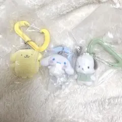 サンリオ カラフルカラビナマスコットチャーム3種セット