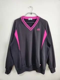 ヨネックス テニスウェア 【L】裏地付ウィンドウォーマー Vネック プルオーバー