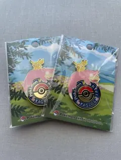 【未開封】ポケモンセンター カガワ 限定 ロゴピンズ 2個セット ②