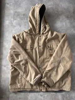 極美品 Carhartt shoreline jacket XL ブラウン 茶色 - メルカリ