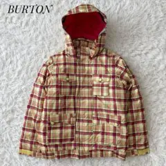 Burton バートン スノーボードウェア (子ども用) チェックジャケットM