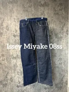 issey miyake wide straight denim pants - メルカリ