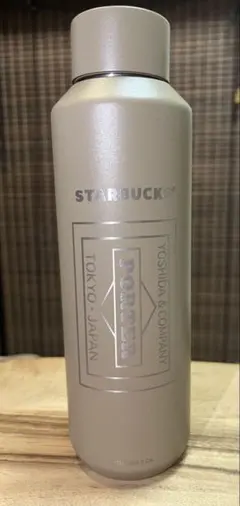 PORTER リサイクル ステンレスボトル マットラテベージュ 591ml