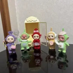 テレタビーズ　光る電話ボックス　お人形セット