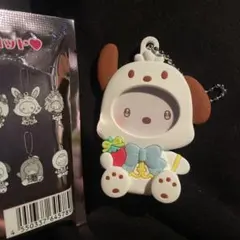 フォトバッジ付きマスコット　ポチャッコ　シークレット