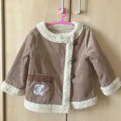 ビケットクラブ コーデュロイ 100㎝　キムラタン　ボアジャケット