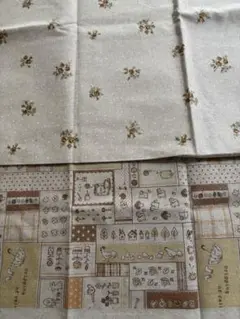 綿麻 2枚 ⑭