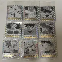 ドラゴンボール　40周年　ウエハース　ホログラムカード　9枚セット