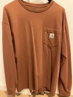 Carhartt 長袖Tシャツ Lサイズ ブラウン