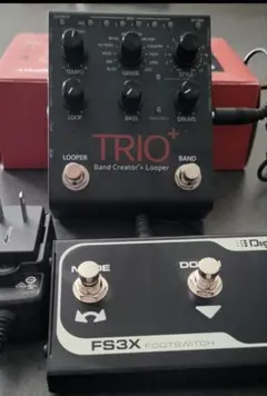 DigiTech TRIO Band Creator + FS3X ケーブル4本 Amazon.com: DigiTech Trio+ Band Creator + Looper w/ FS3X