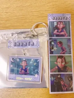 ミルキーサブウェイ カナタ 連結キーホルダー プリ風ステッカー