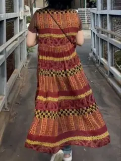 インド綿 ノースリーブ