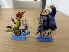 ディズニー ズートピア アクリルスタンド 2種セット