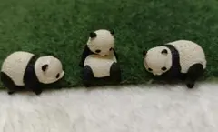 ふちやすみパンダ　3種類　セット