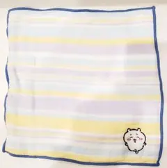 【目立った傷や汚れなし】ちいかわ 8重ガーゼタオルハンカチ